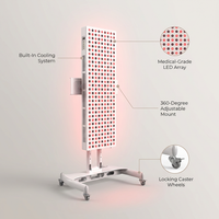 Red Light Therapy Device with Stand - Moving Pro Series Professional Edition — Lifestyle